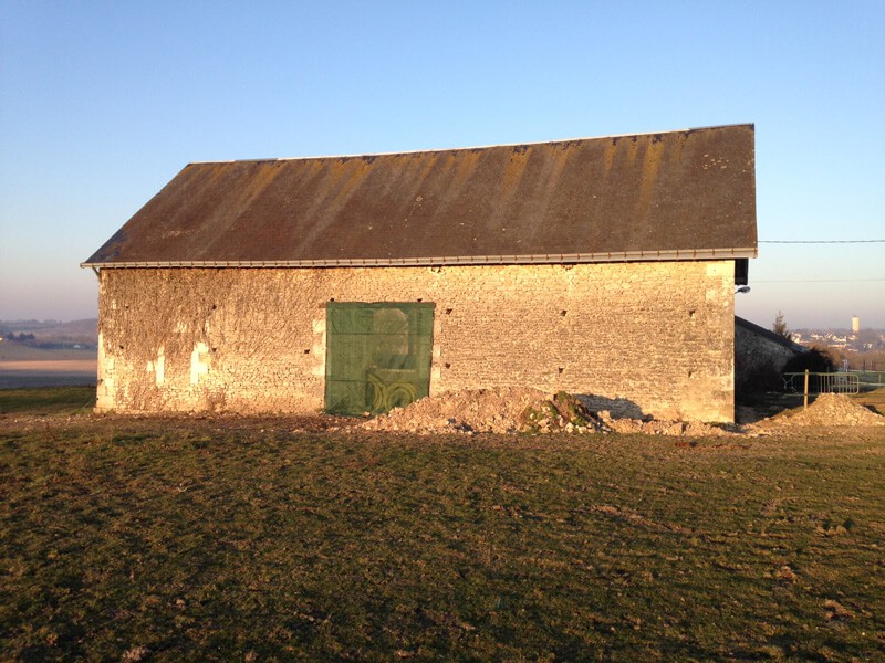 Filet brise vent par Foulquier dans le Tarn et l'Aveyron pour aménagement bâtiment agricole