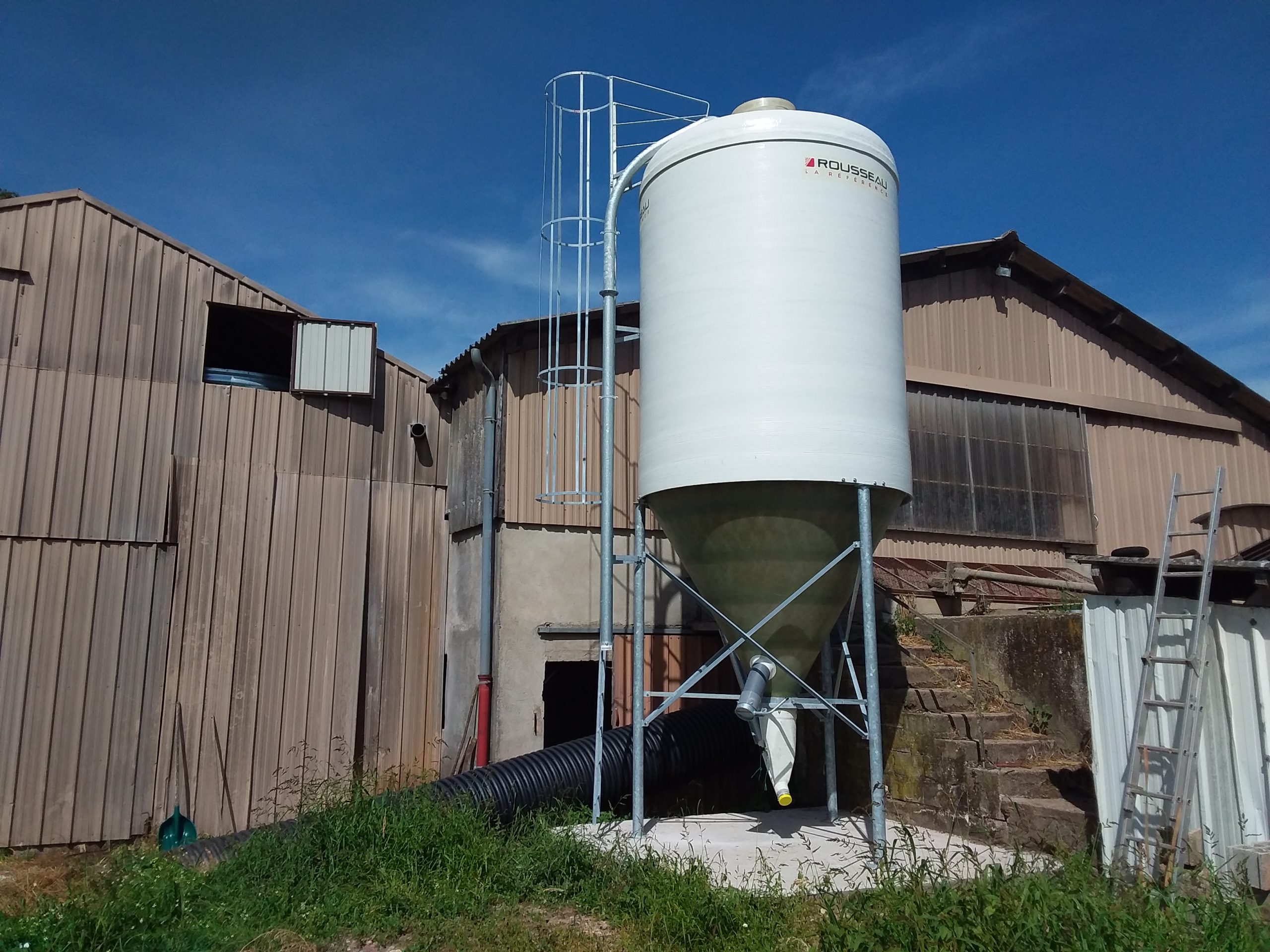 Fourniture et pose silo et vis Foulquier