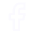 Logo facebook blanc