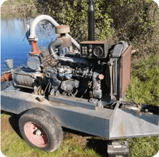 Groupe moto pompe IVECO