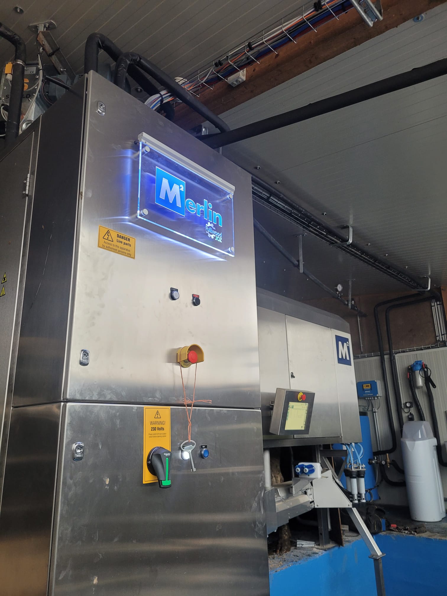 Robot de traite chez un de nos client à Séverac