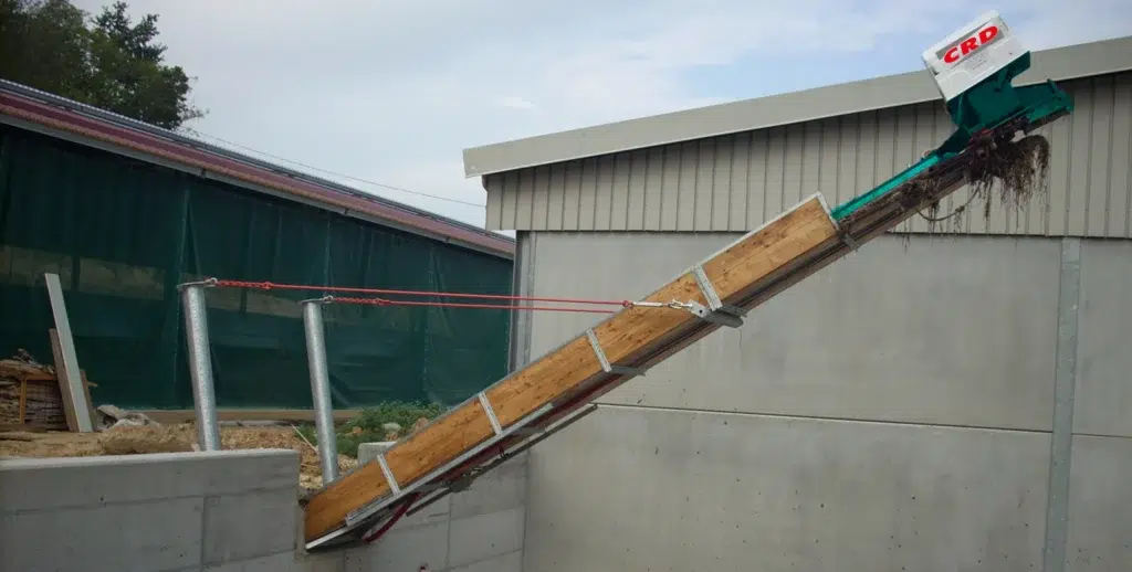 evacuateur à fumier