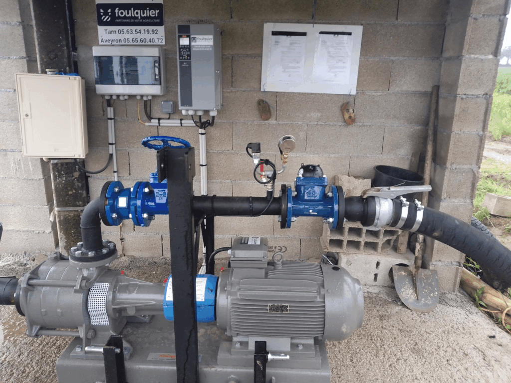 station de pompage installer par Foulquier
